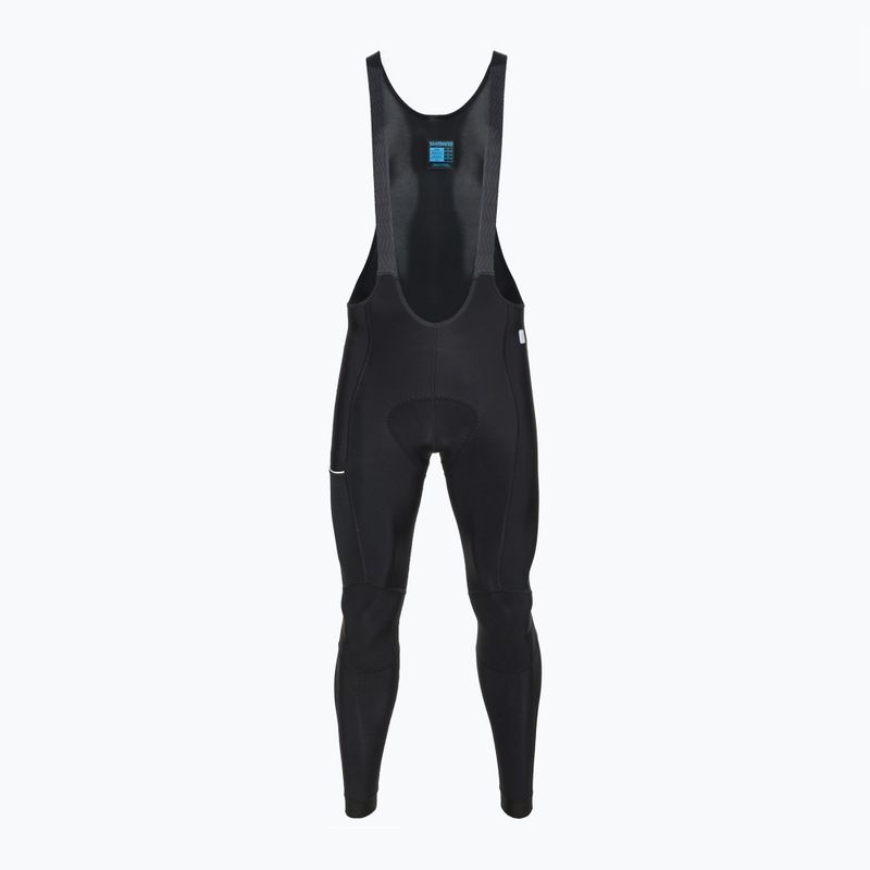 Shimano ανδρικό παντελόνι ποδηλασίας Evolve Bib Tights μαύρο PCWPAPWVE15ML0108