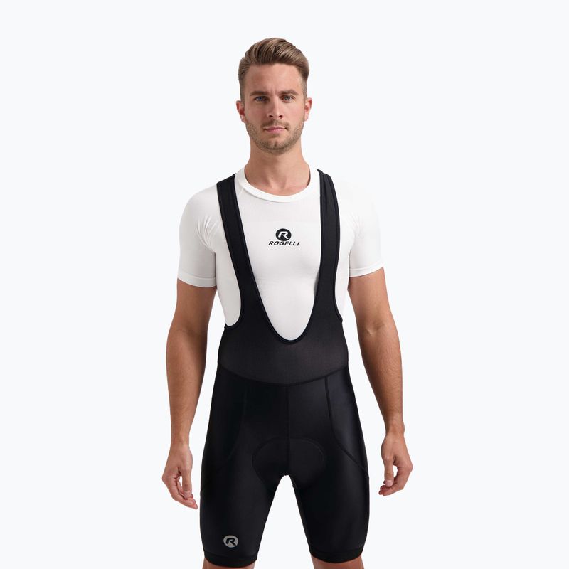 Ανδρικό ποδηλατικό σορτς Rogelli Core Bib Short black