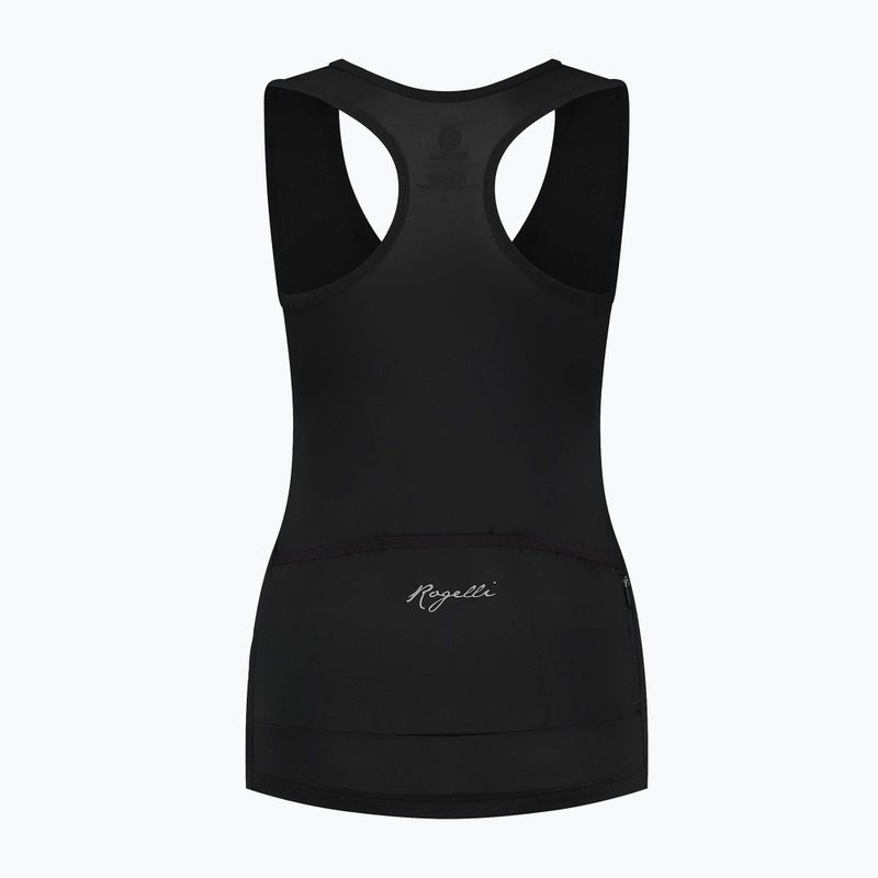 Γυναικείο Tank top ποδηλασίας Rogelli Abbey Tank Top black 4