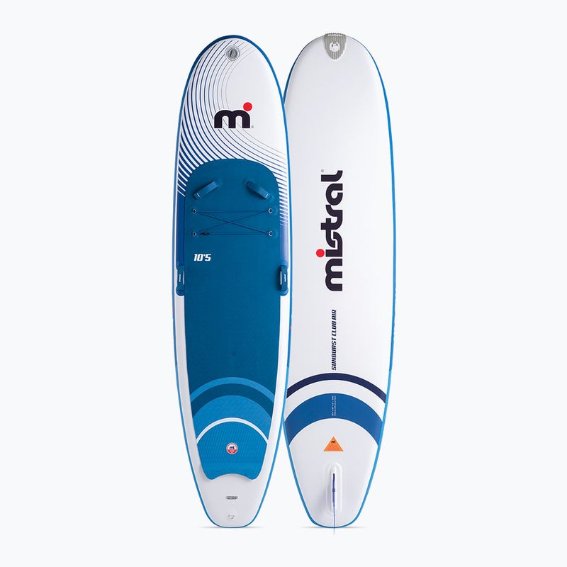 SUP Mistral Sunburst Club Air 10'5 μπλε/λευκή σανίδα 2