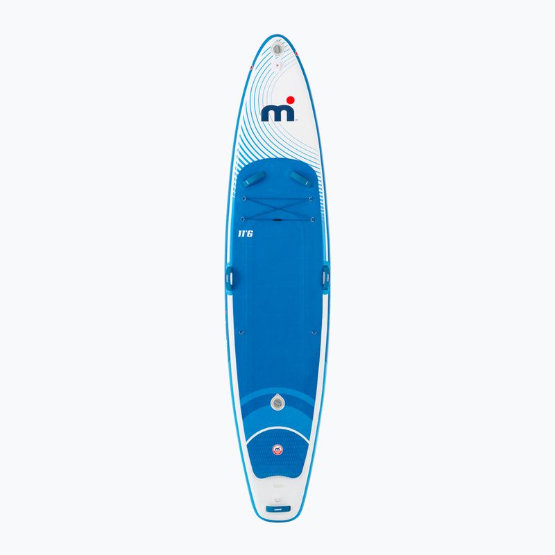 Σανίδα SUP Mistral Sunburst Double Club 11'6" white/green 2