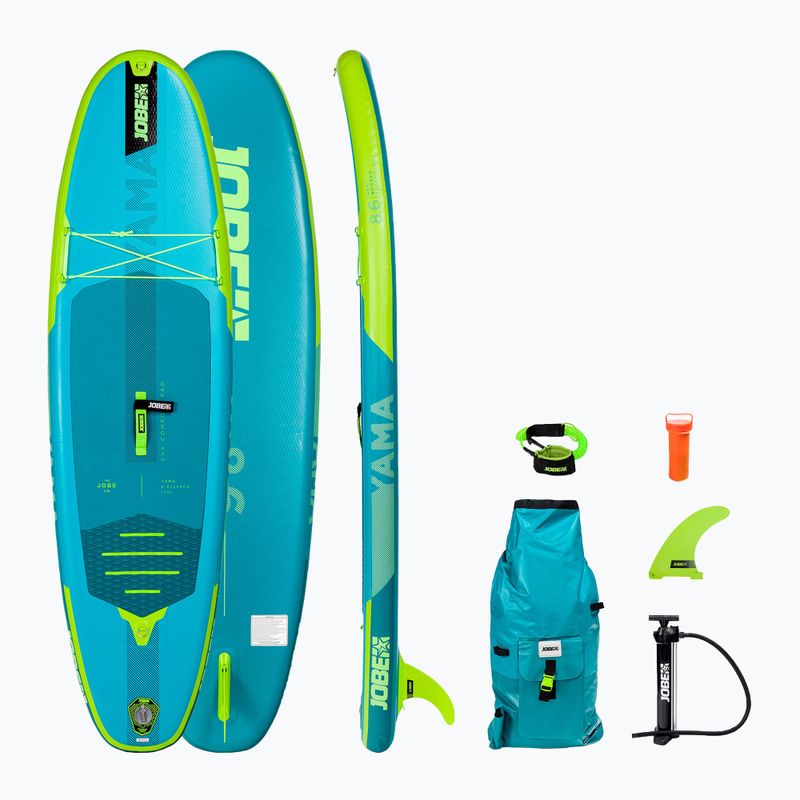 Σανίδα SUP JOBE Aero Yama 8'6" πράσινο 486421009