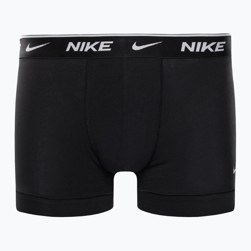 Ανδρικά σορτς μποξεράκια Nike Everyday Cotton Stretch Trunk 3Pk UB1 μαύρο 2