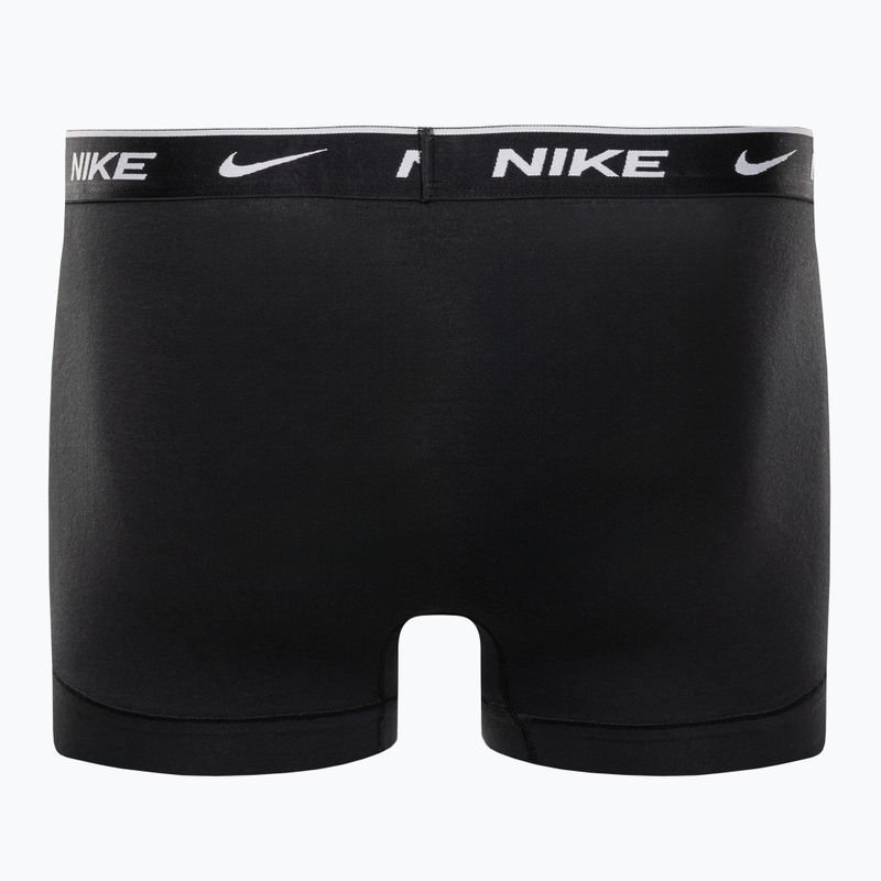 Ανδρικά σορτς μποξεράκια Nike Everyday Cotton Stretch Trunk 2Pk IEV μαύρο 2