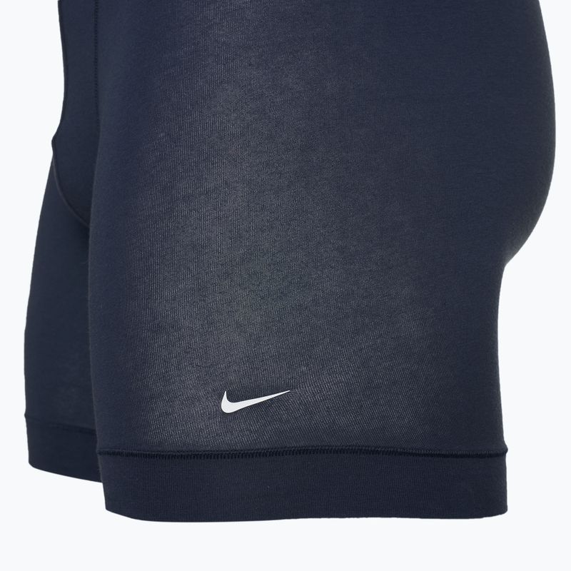 Nike Everyday Cotton Stretch ανδρικά σορτς μποξεράκια 3 ζευγάρια obsidian/game royal/black 6