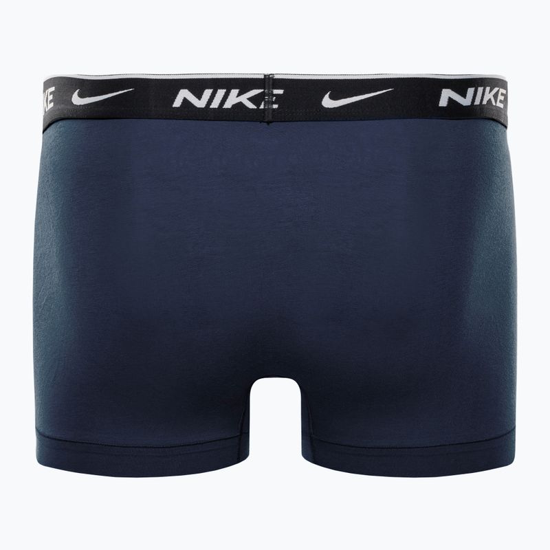 Ανδρικά σορτς μποξεράκια Nike Everyday Cotton Stretch Trunk 3Pk UB1 obsidian / game royal / black 6