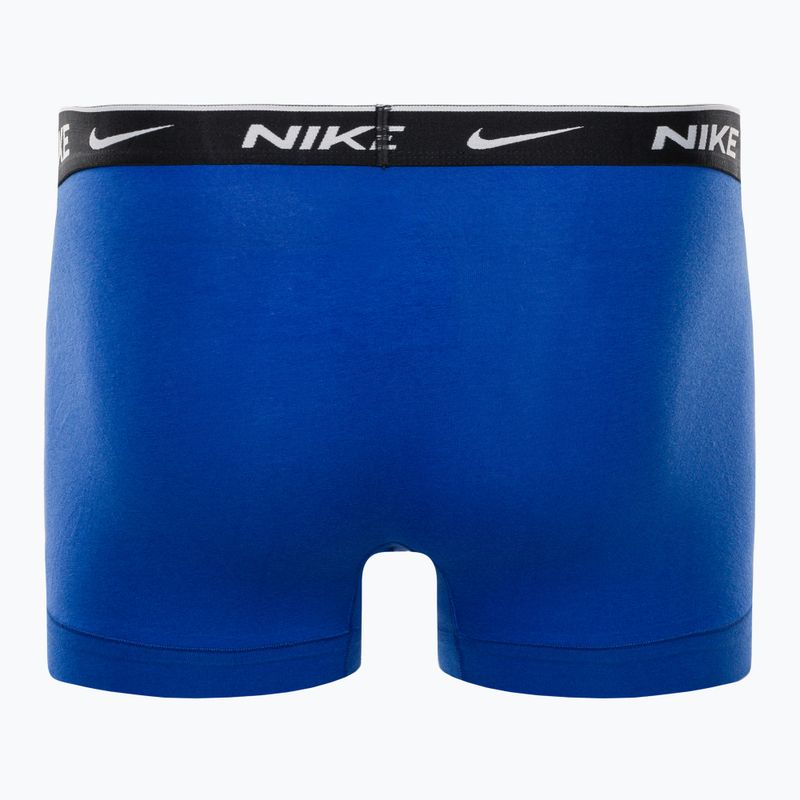 Ανδρικά σορτς μποξεράκια Nike Everyday Cotton Stretch Trunk 2Pk IEV obsidian/game royal 3