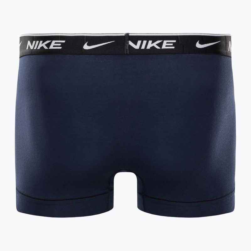 Ανδρικά σορτς μποξεράκια Nike Everyday Cotton Stretch Trunk 2Pk IEV obsidian/game royal 6