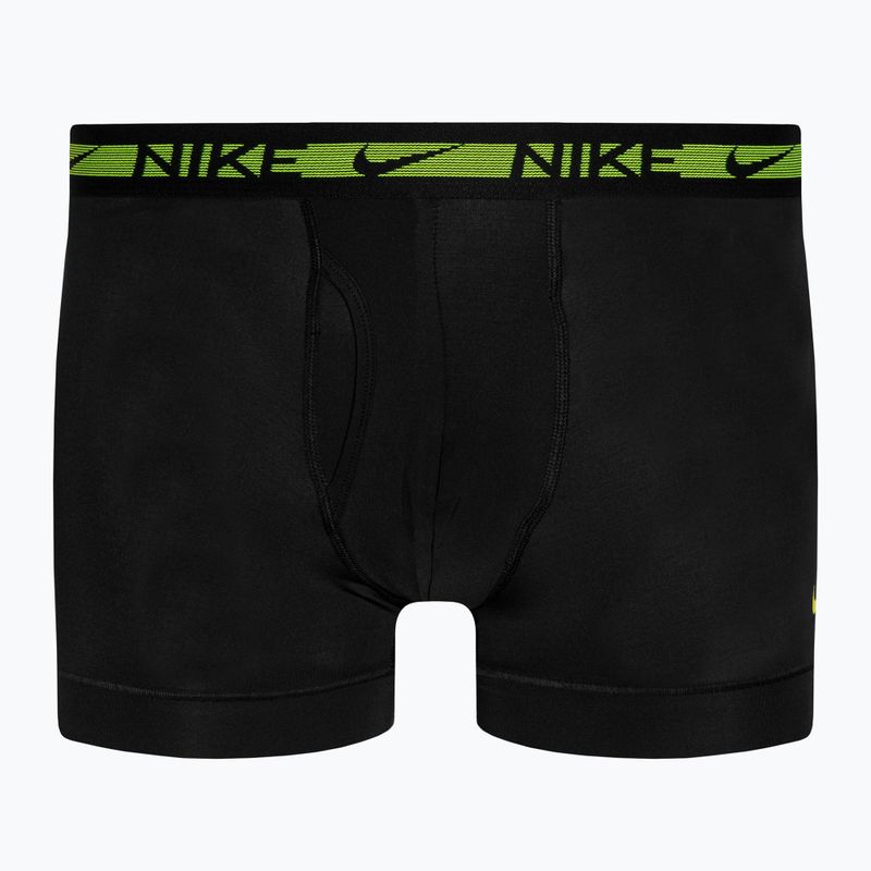 Ανδρικό μποξεράκι Nike Dri-FIT Ultra Stretch Micro Trunk 3 ζεύγη black/volt/blue/red 2