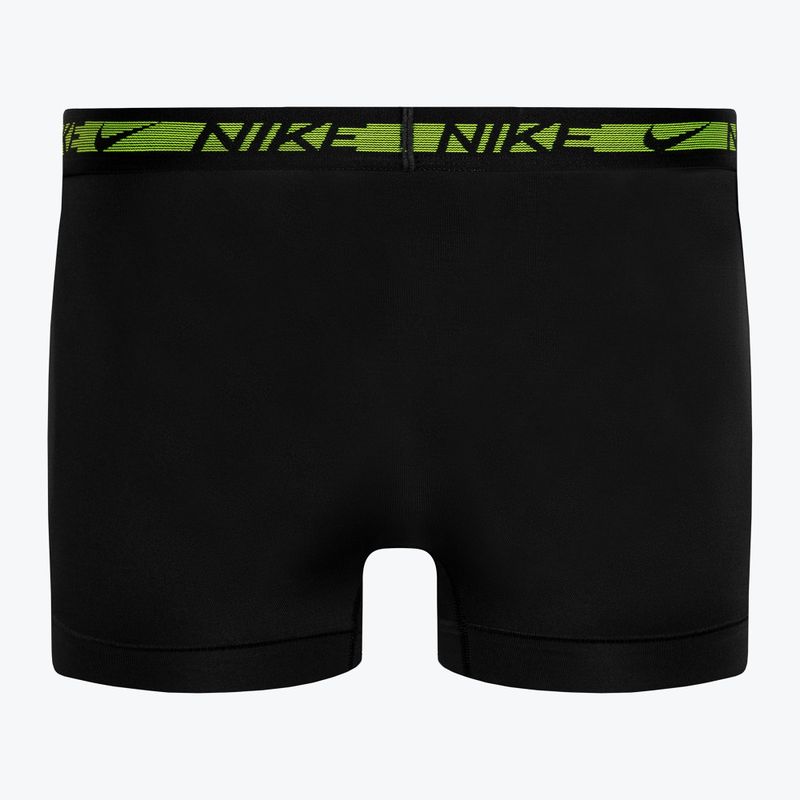 Ανδρικό μποξεράκι Nike Dri-FIT Ultra Stretch Micro Trunk 3 ζεύγη black/volt/blue/red 3