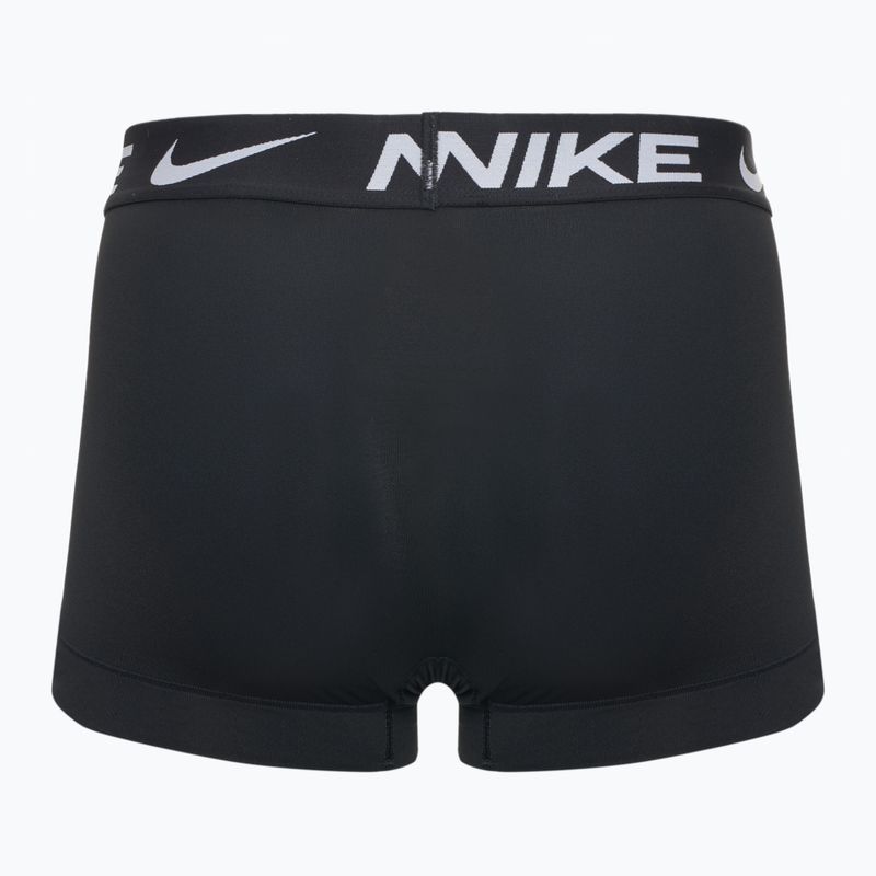 Nike Dri-Fit Essential ανδρικά σορτς μποξεράκια 3 ζευγάρια με εκτύπωση λογότυπου Nike/κρύο γκρι/μαύρο 5