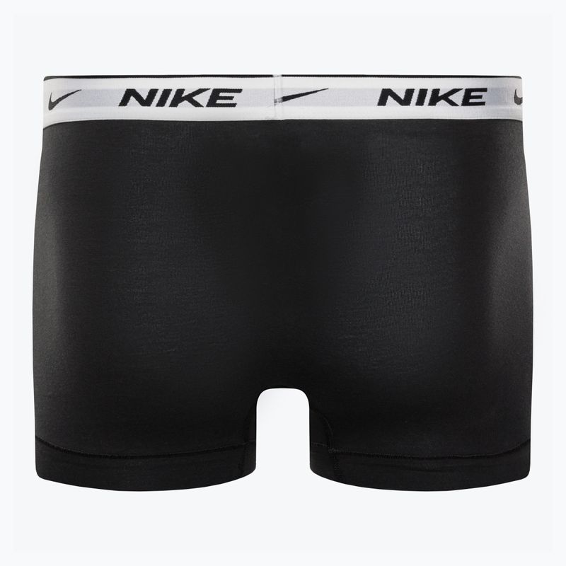 Ανδρικά σορτς μποξεράκια Nike Everyday Cotton Stretch Trunk 3Pk UB1 μαύρο/λευκό wb 2