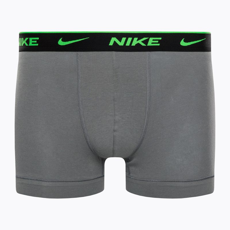 Ανδρικά σορτς μποξεράκια Nike Everyday Cotton Stretch Trunk 3Pk BAU geo block print/cool grey/black 5