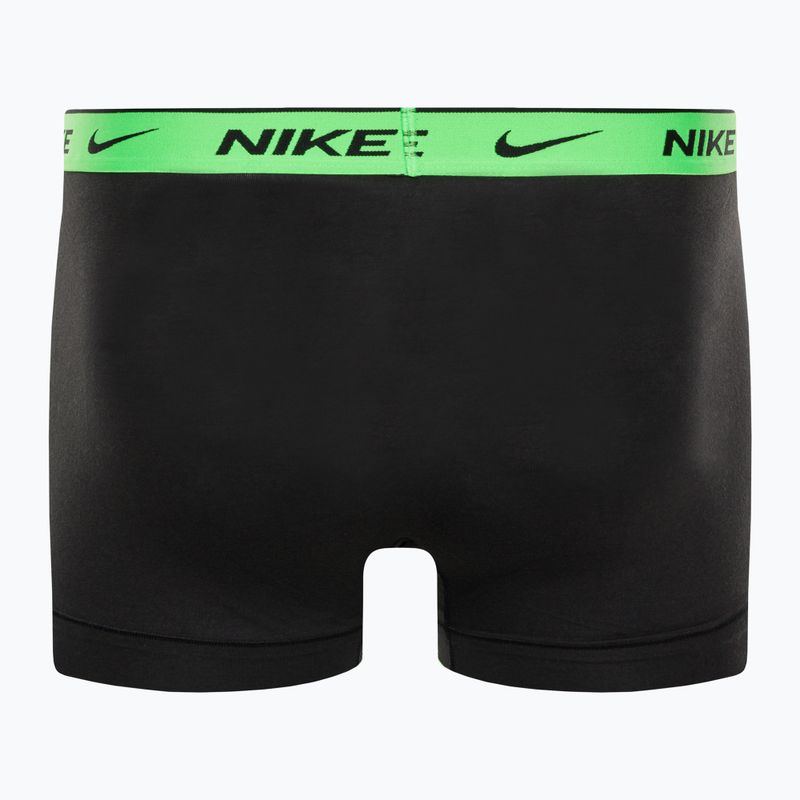 Ανδρικά σορτς μποξεράκια Nike Everyday Cotton Stretch Trunk 3Pk BAU geo block print/cool grey/black 9