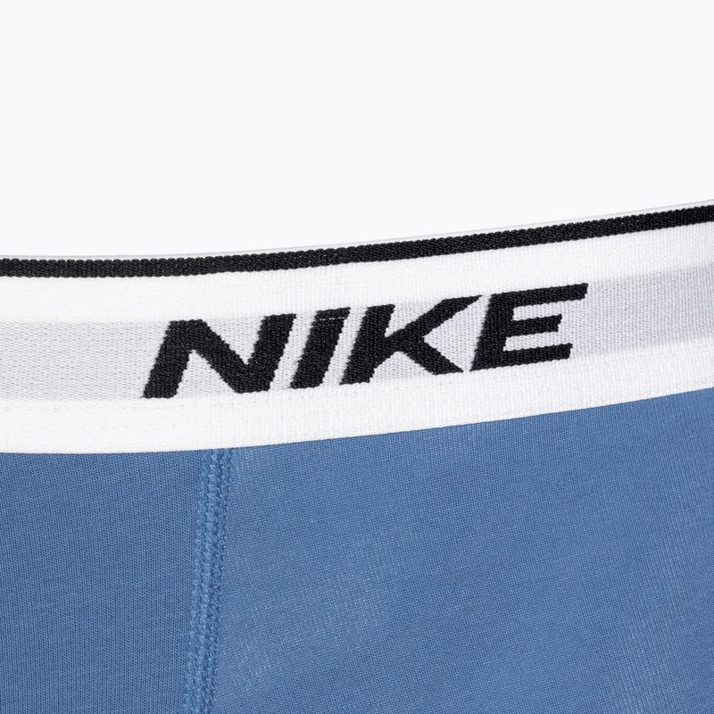 Ανδρικό μποξεράκι Nike Everyday Cotton Stretch Trunk 3 ζεύγη star blue/wolf grey/black white 5