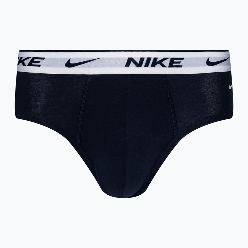 Ανδρικό σλιπ Nike Everyday Cotton Stretch Brief 3 ζεύγη blue/red/orange 4