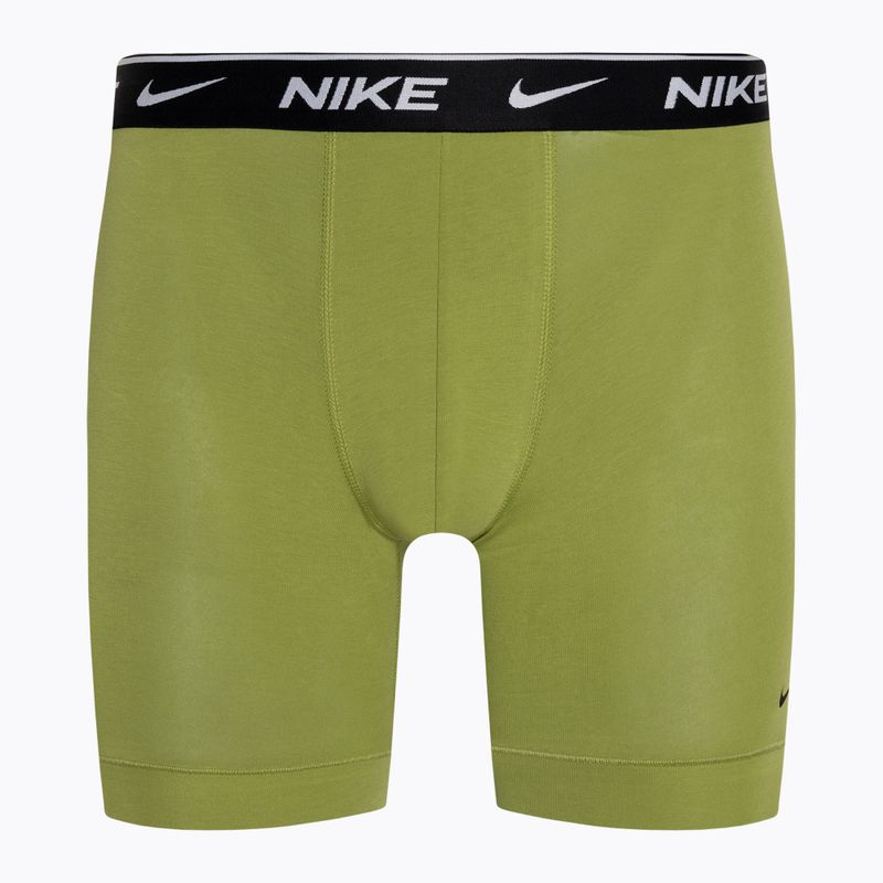 Ανδρικό μποξεράκι Nike Everyday Cotton Stretch Boxer Brief 3 ζεύγη pear/heather grey/black 2