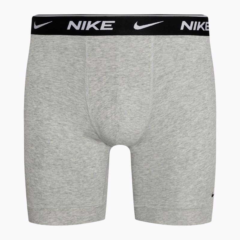 Ανδρικό μποξεράκι Nike Everyday Cotton Stretch Boxer Brief 3 ζεύγη pear/heather grey/black 3