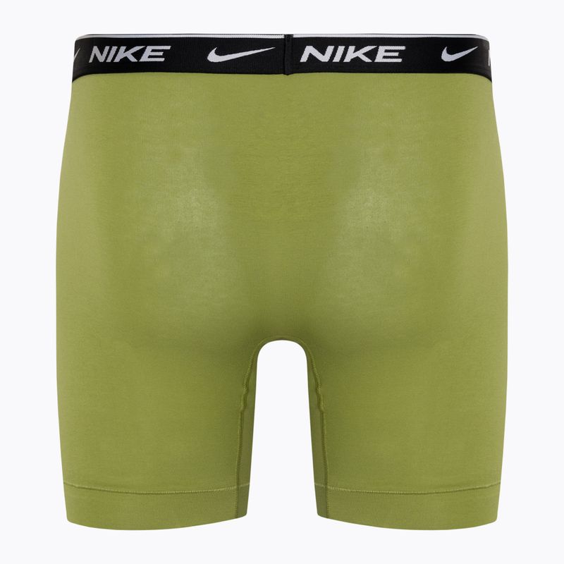 Ανδρικό μποξεράκι Nike Everyday Cotton Stretch Boxer Brief 3 ζεύγη pear/heather grey/black 5