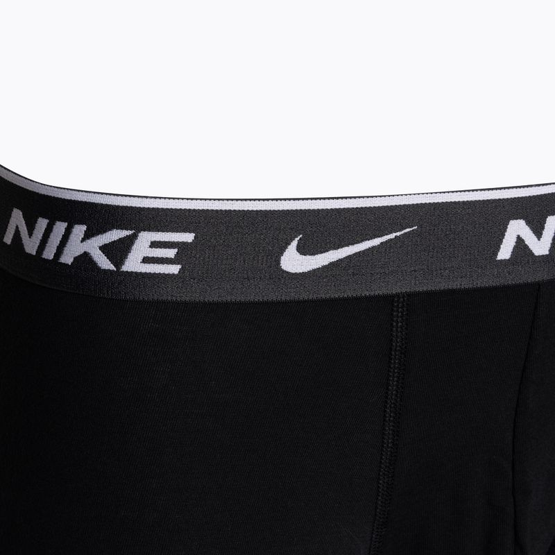 Ανδρικό μποξεράκι Nike Everyday Cotton Stretch Trunk 3 ζεύγη black/violet/orange 6