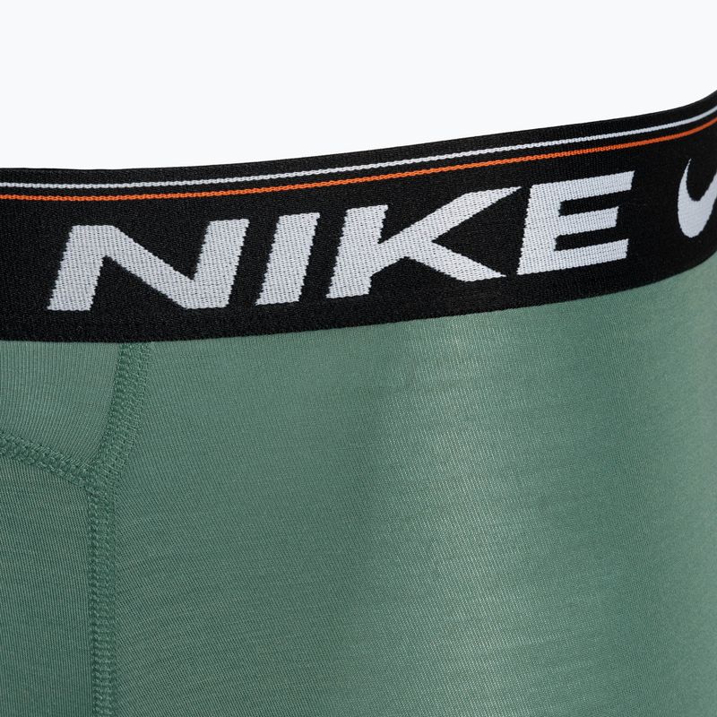 Ανδρικό μποξεράκι Nike Dri-FIT Ultra Comfort Trunk 3 ζεύγη turquoise/black/orange 6