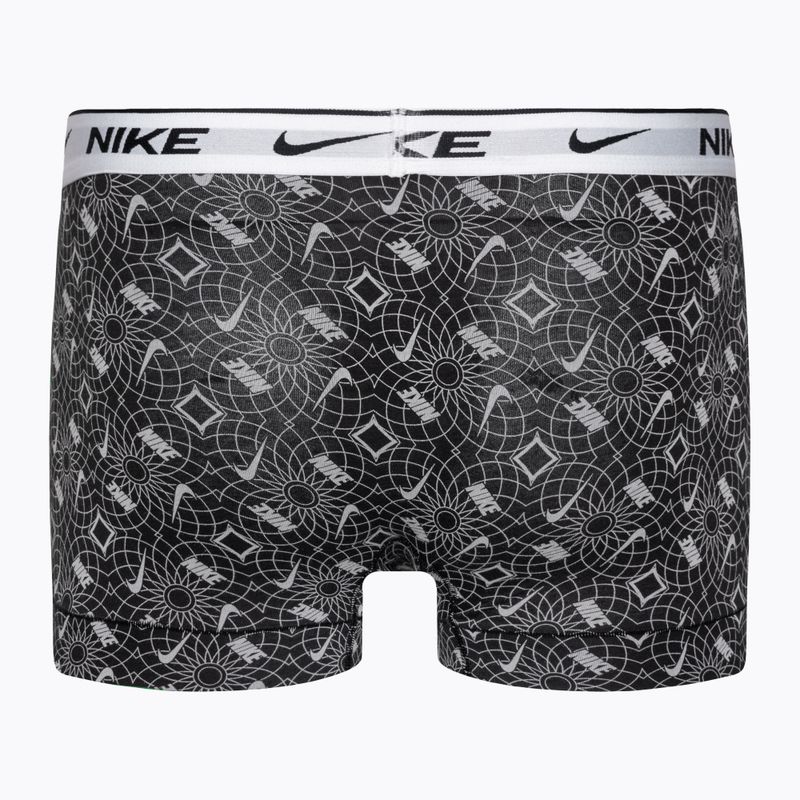 Ανδρικό μποξεράκι Nike Everyday Cotton Stretch Trunk 3 ζεύγη black/blue/grey 5