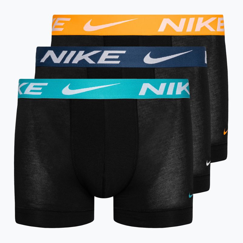 Ανδρικό μποξεράκι Nike Dri-Fit Essential Micro Trunk 3 ζεύγη blue/navy/yellow