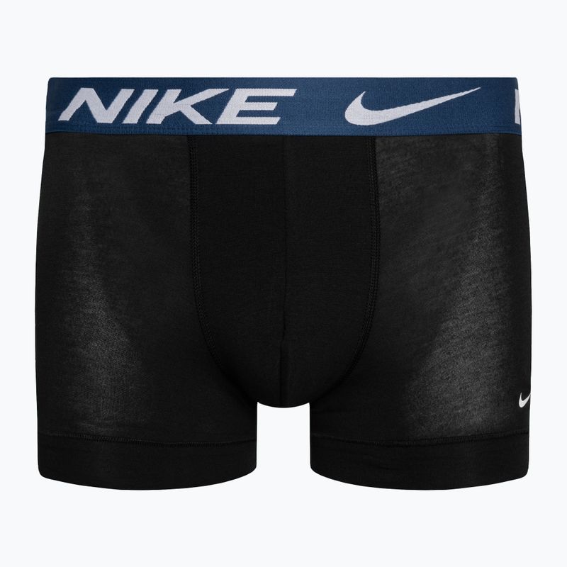 Ανδρικό μποξεράκι Nike Dri-Fit Essential Micro Trunk 3 ζεύγη blue/navy/yellow 3