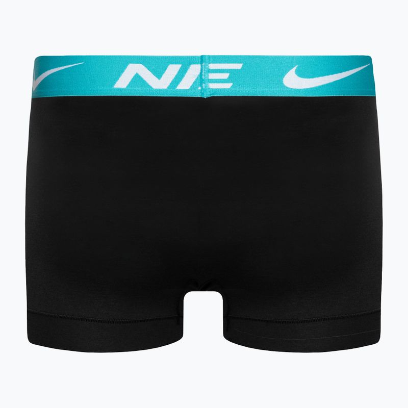 Ανδρικό μποξεράκι Nike Dri-Fit Essential Micro Trunk 3 ζεύγη blue/navy/yellow 5