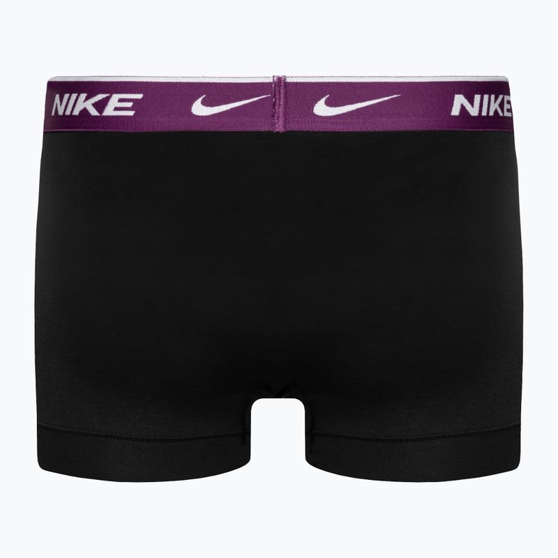 Ανδρικό μποξεράκι Nike Everyday Cotton Stretch Trunk 3 ζεύγη turquoise/violet/blue 5