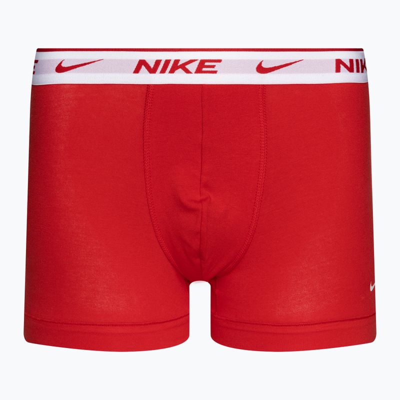 Ανδρικό μποξεράκι Nike Everyday Cotton Stretch Trunk 3 ζεύγη blue/orange/red 3