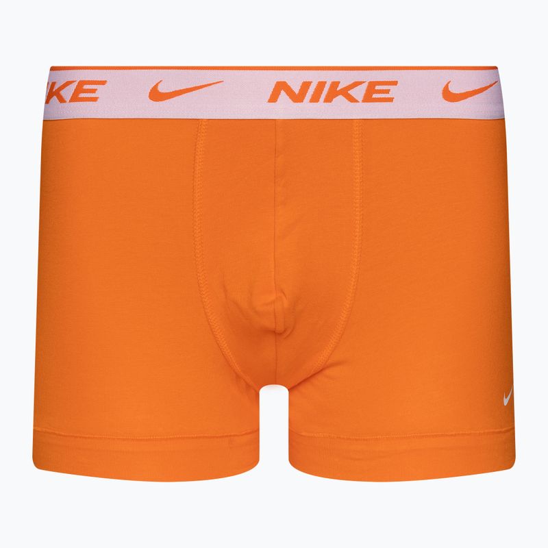 Ανδρικό μποξεράκι Nike Everyday Cotton Stretch Trunk 3 ζεύγη blue/orange/red 4