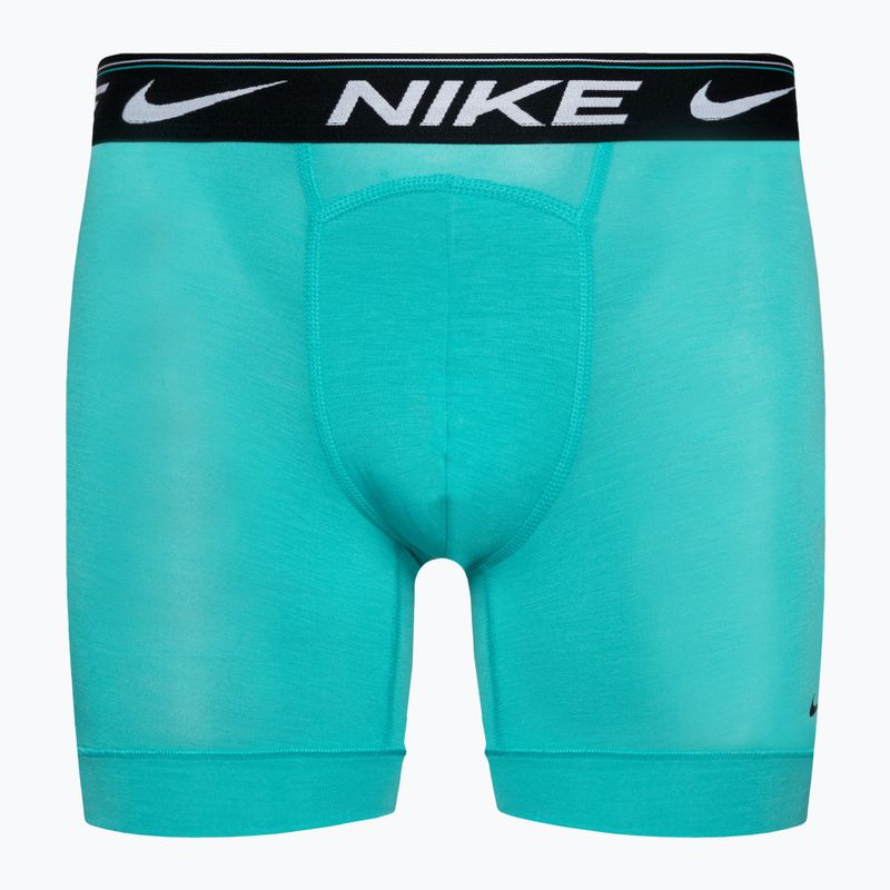 Ανδρικό μποξεράκι Nike Dri-FIT Ultra Comfort Brief 3 ζεύγη blue/grey/turquise 2