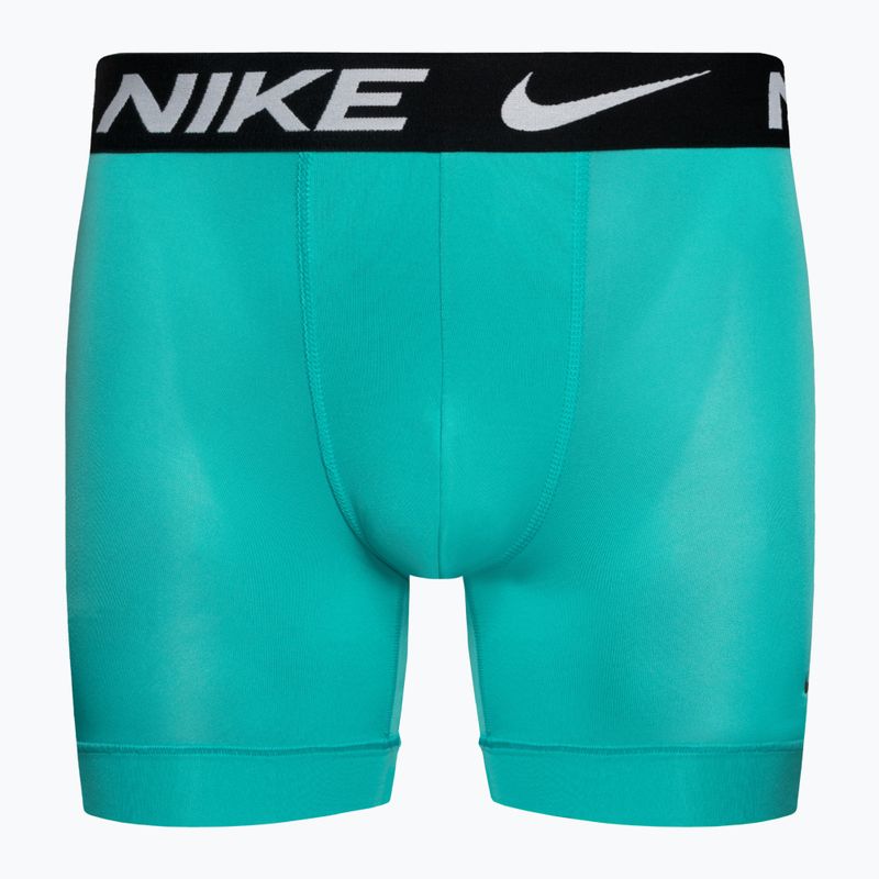 Ανδρικό μποξεράκι Nike Dri-Fit Essential Micro Boxer Brief 3 ζεύγη blue/navy/turquoise 2