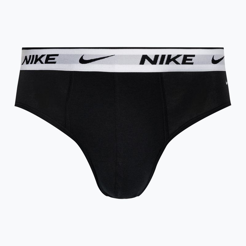 Ανδρικό σλιπ Nike Everyday Cotton Stretch Brief 3 ζεύγη star blue/wolf grey/black white 4