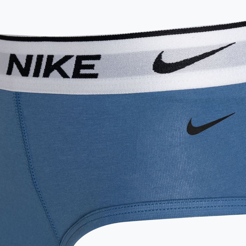 Ανδρικό σλιπ Nike Everyday Cotton Stretch Brief 3 ζεύγη star blue/wolf grey/black white 6