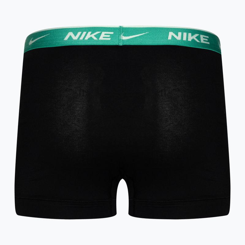 Ανδρικό μποξεράκι Nike Everyday Cotton Stretch Trunk 3 ζεύγη blue/turquoise/pink 5