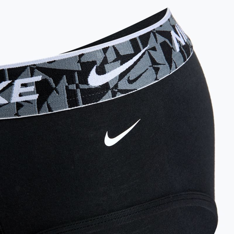 Ανδρικό σλιπ Nike Everyday Cotton Stretch Brief 3 ζεύγη black/green/black 6