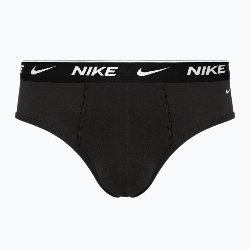 Ανδρικό σλιπ Nike Everyday Cotton Stretch Brief 3 ζεύγη black dusty/ast/arry navy 3