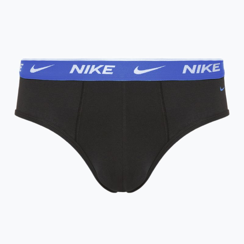 Ανδρικό σλιπ Nike Everyday Cotton Stretch Brief 3 ζεύγη black dusty/ast/arry navy 4