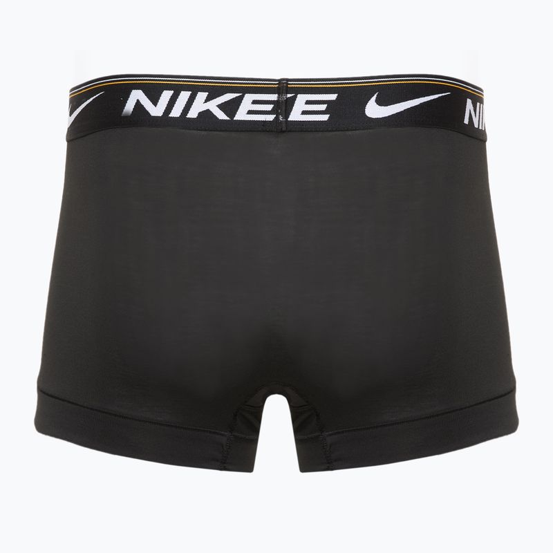 Ανδρικά σορτς μποξεράκια Nike Dri-FIT Ultra Comfort Trunk 3 ζευγάρια μαύρο χρυσό/καταιγίδα/μαύρο 5