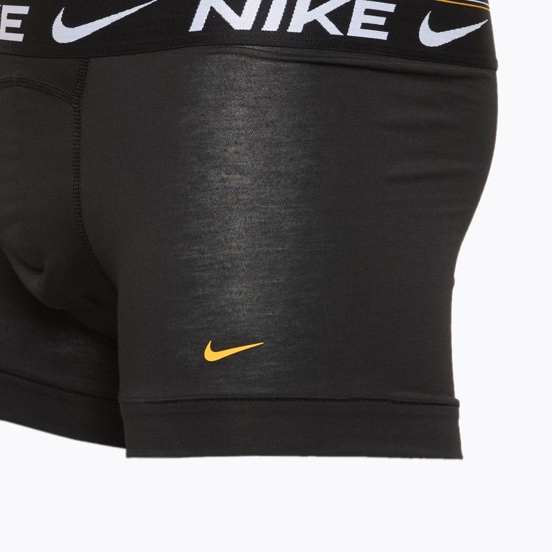 Ανδρικά σορτς μποξεράκια Nike Dri-FIT Ultra Comfort Trunk 3 ζευγάρια μαύρο χρυσό/καταιγίδα/μαύρο 6