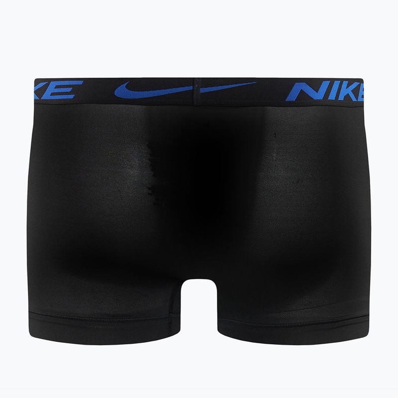 Nike Dri-Fit Essential ανδρικό σορτς μποξεράκι 3 ζευγάρια μαύρο/καυτό παντς/υπερπολυτελές 3