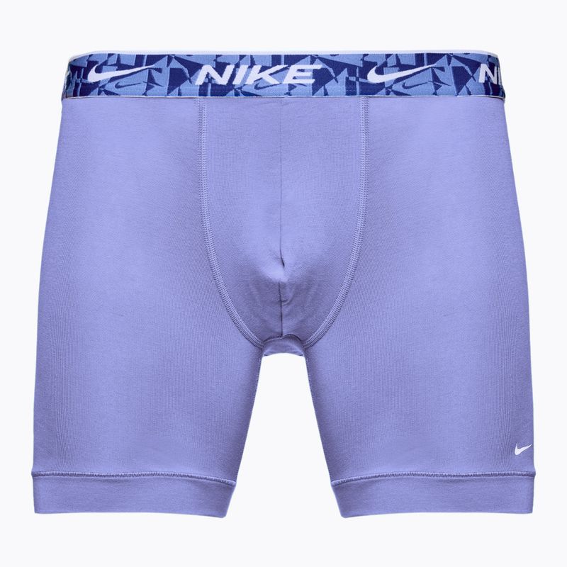 Ανδρικά μποξεράκια Nike Everyday Cotton Stretch 3 ζευγάρια πράσινο/μαύρο 3