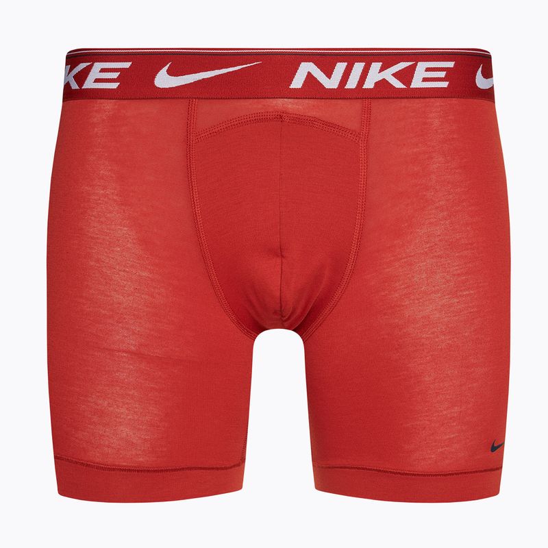 Nike Dri-FIT Ultra Comfort ανδρικά σορτς μποξεράκια 3 ζευγάρια monarch/dragon red/armony navy 5