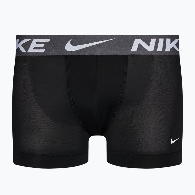 Nike Dri-Fit Essential ανδρικά σορτς μποξεράκια 3 ζευγάρια μαύρο/σκούρο γκρι/μαύρο 5