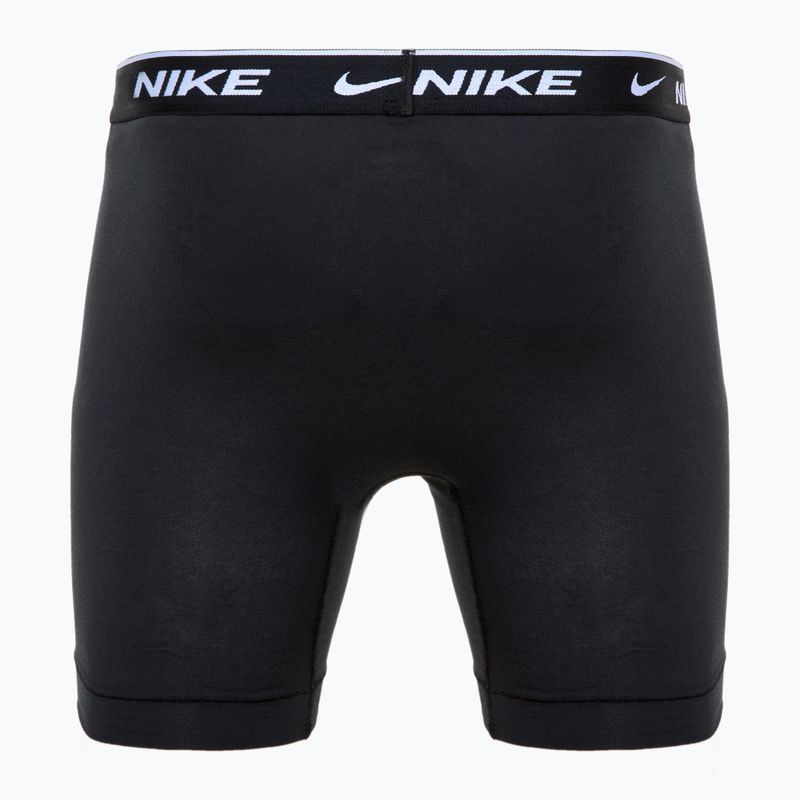 Ανδρικά μποξεράκια Nike Everyday Cotton Stretch 3 ζευγάρια μαύρο/χρυσό/μαύρο 5