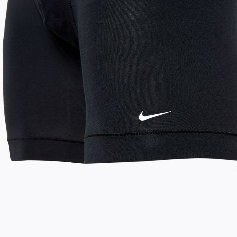 Ανδρικά μποξεράκια Nike Everyday Cotton Stretch 3 ζευγάρια μαύρο/χρυσό/μαύρο 6