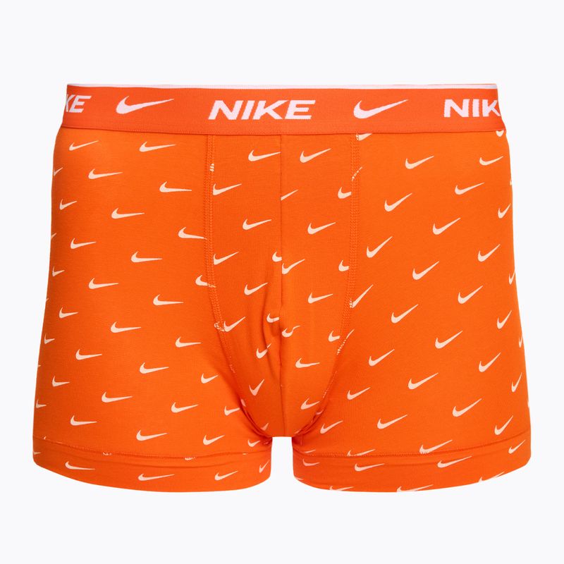 Ανδρικά σορτς μποξεράκια Nike Everyday Cotton Stretch Trunk 3 ζευγάρια πολύχρωμα 2