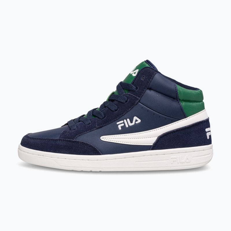 Παιδικά παπούτσια FILA Crew Mid fila navy/verdant green 2